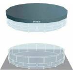 Intex Prism Frame Πισίνα με Μεταλλικό Σκελετό & Αντλία Φίλτρου ,Σκάλα & Κάλυμμα 457x107x107εκ.